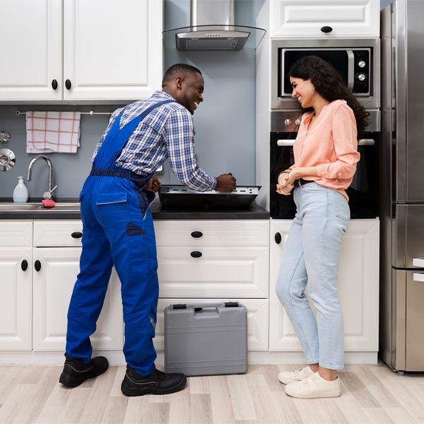 can you provide an estimate for cooktop repair before beginning any work in Lyford